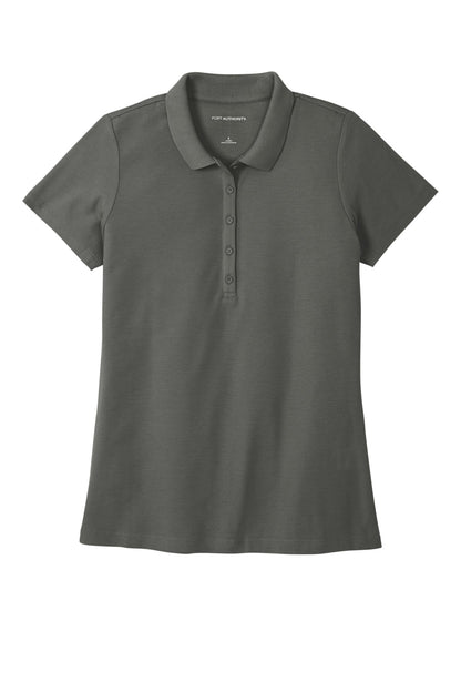 Port Authority Women's SuperPro React  Polo. LK810 Storm Grey