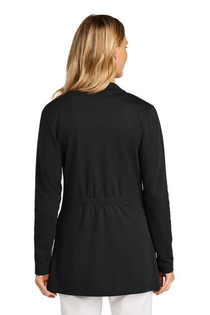 Port Authority Women's Breakwater Open Cardigan LK820 Deep Black