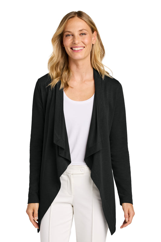 Port Authority Women's Breakwater Open Cardigan LK820 Deep Black