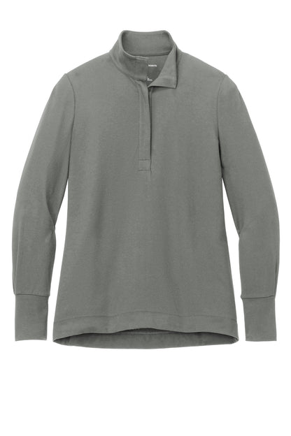Port Authority Women's Fairway Stretch 1/4-Zip LK829 Shadow Grey