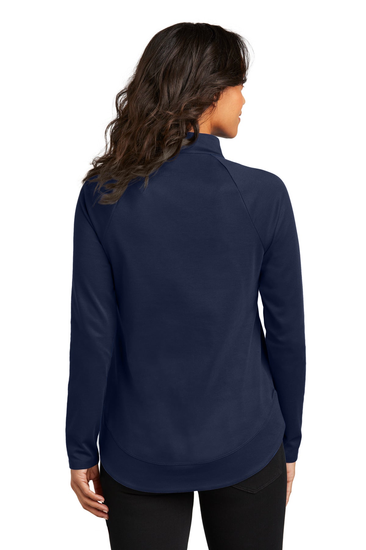 Port Authority Women's C-FREE Cypress 1/4-Zip LK870 True Navy