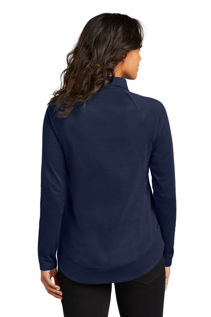 Port Authority Women's C-FREE Cypress 1/4-Zip LK870 True Navy