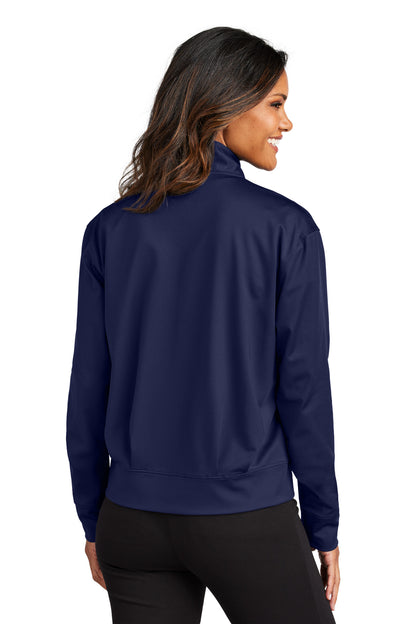 Port Authority Women's C-FREE Double Knit Full-Zip LK881 True Navy