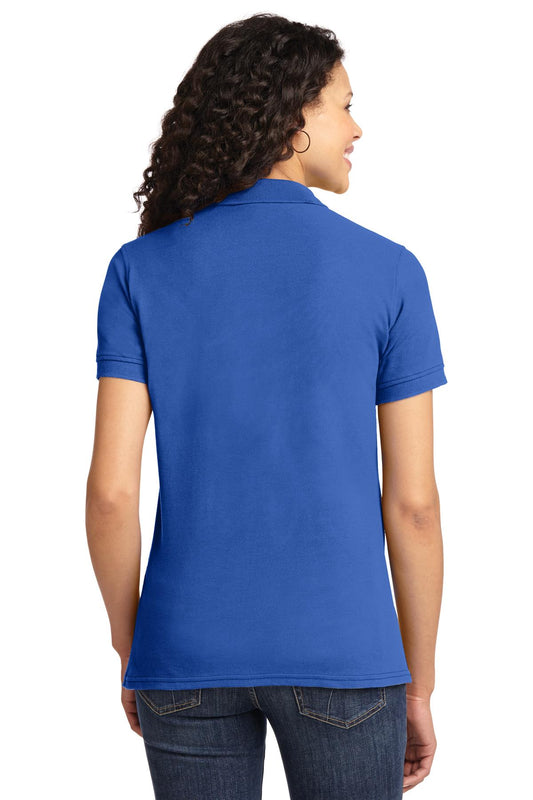 Port & Company Women's Core Blend Pique Polo. LKP155 Royal