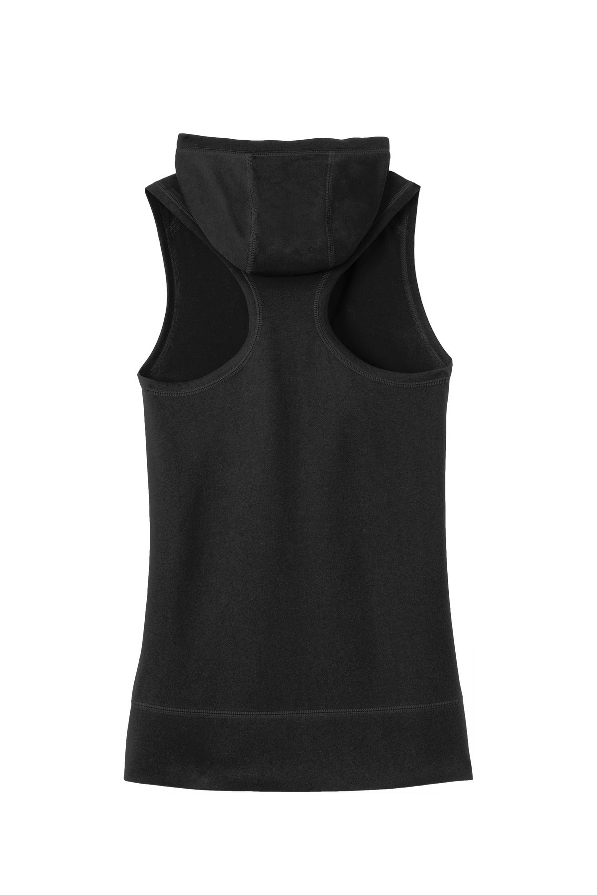 New Era  Women's Heritage Blend Hoodie Tank. LNEA106 Black