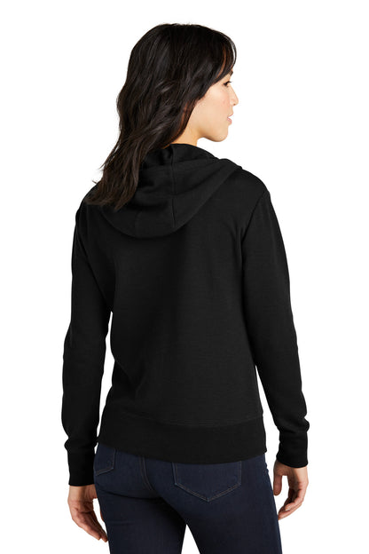 New Era Women's Thermal Full-Zip Hoodie LNEA141 Black