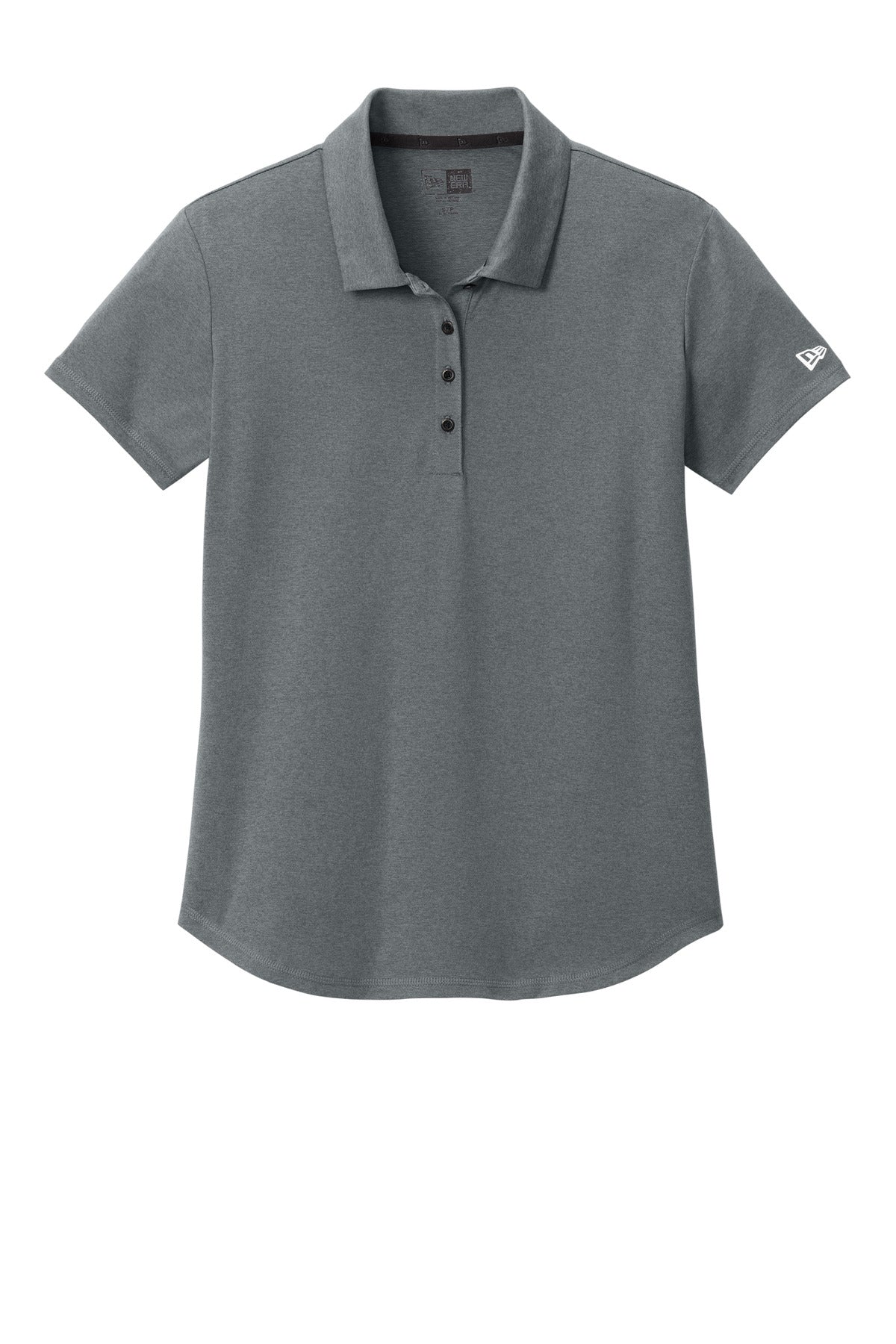 New Era Women's Power Polo LNEA225 Shadow Grey Heather