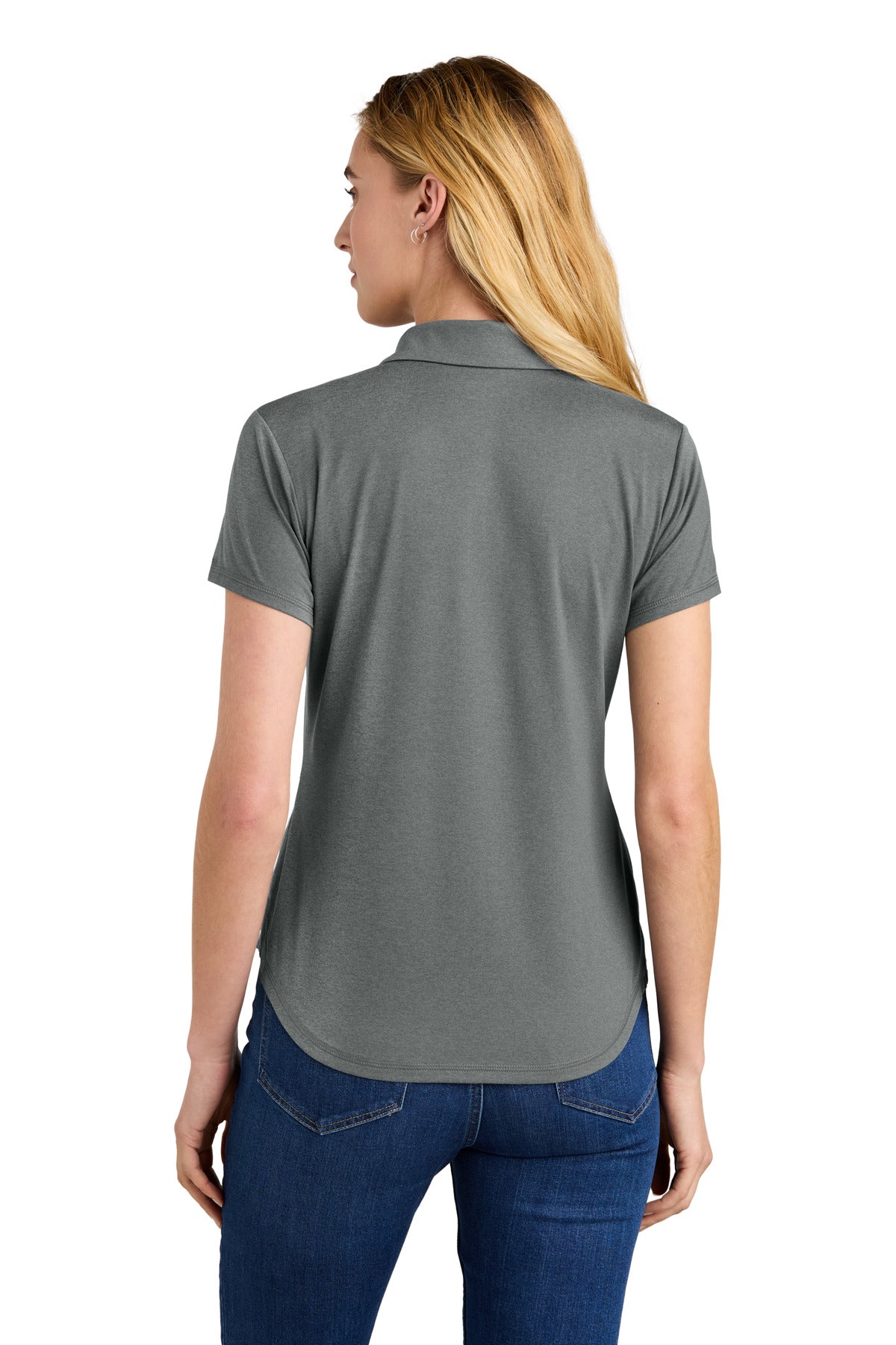 New Era Women's Power Polo LNEA225 Shadow Grey Heather