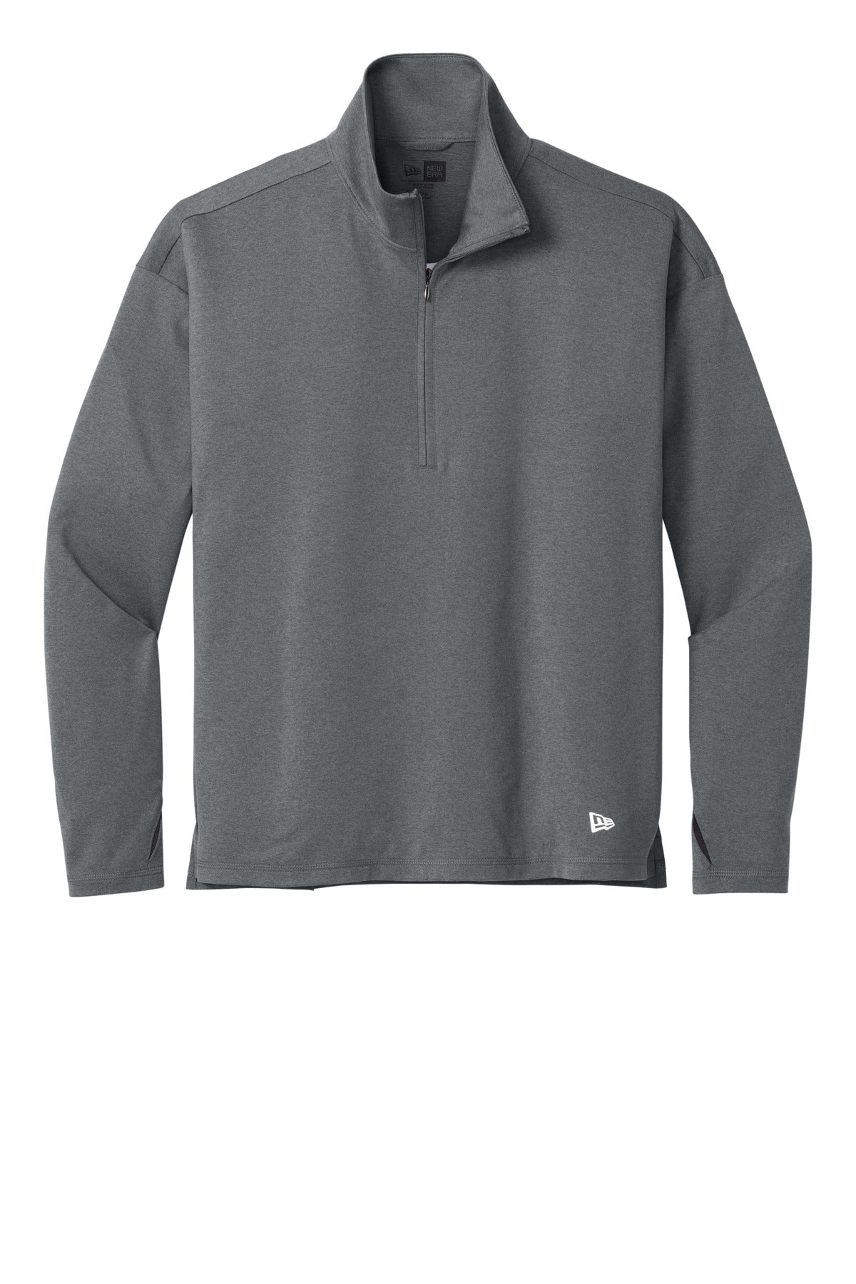 New Era Women's Power 1/2-Zip LNEA228 Shadow Grey Heather