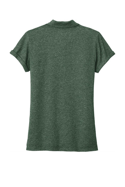 New Era  Women's Slub Twist Polo LNEA301 Dark Green Twist