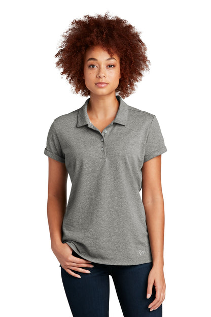 New Era  Women's Slub Twist Polo LNEA301 Shadow Grey Twist