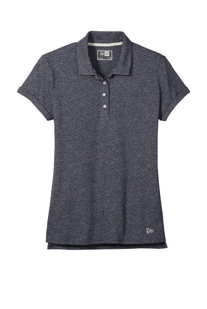New Era  Women's Slub Twist Polo LNEA301 True Navy Twist