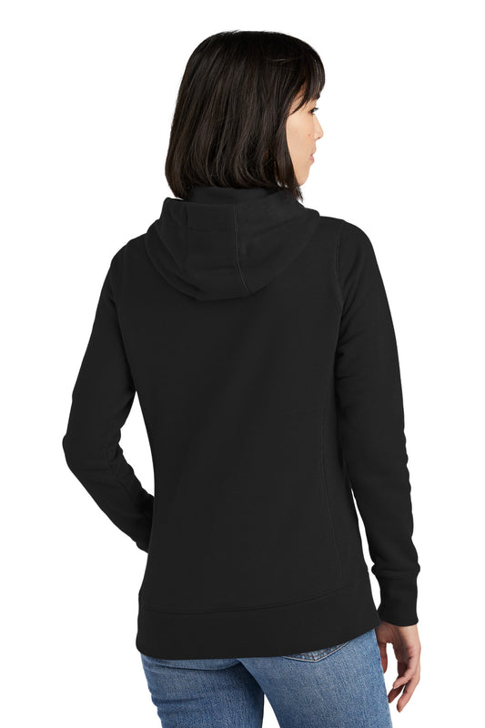 New Era  Women's French Terry Pullover Hoodie. LNEA500 Black