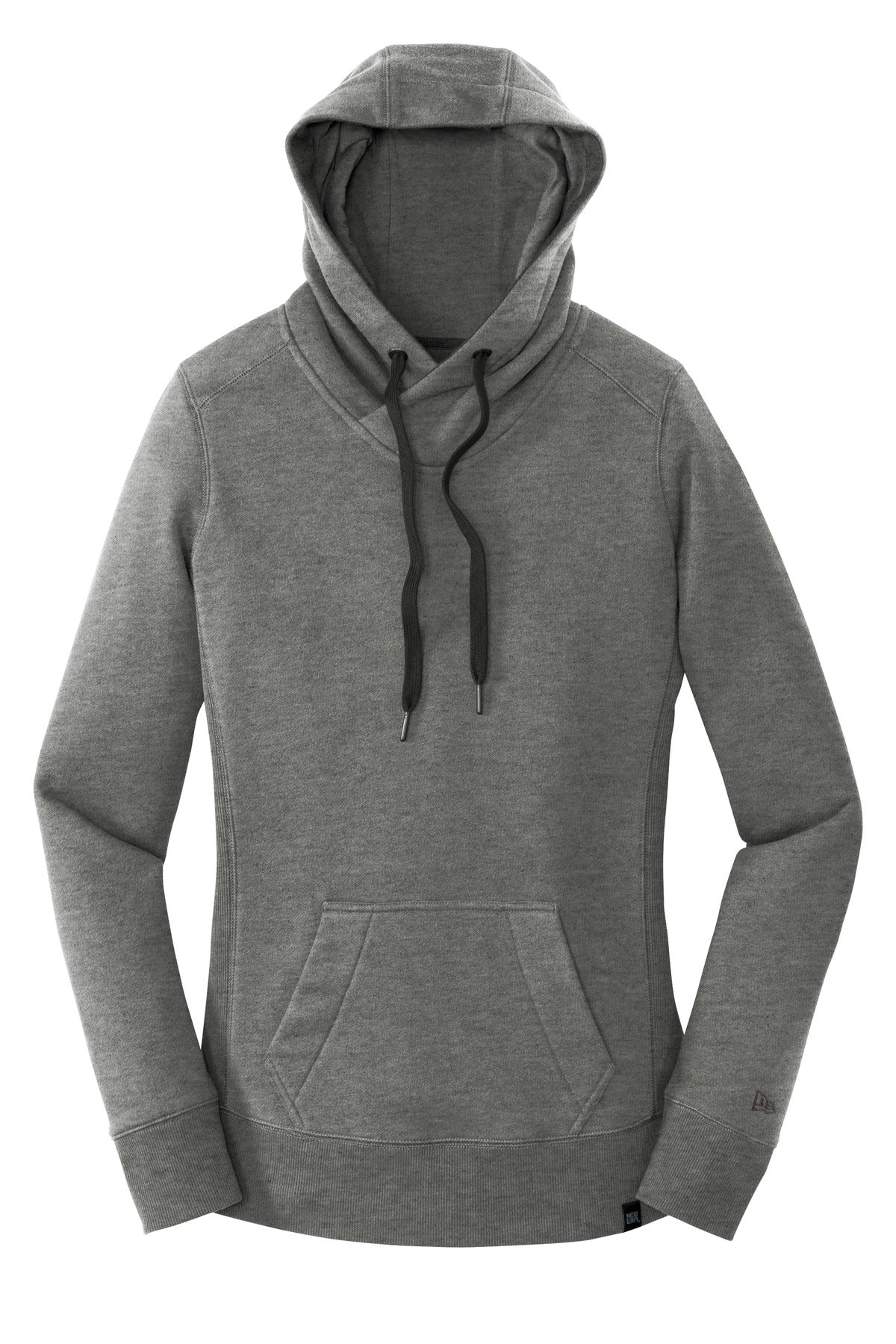 New Era  Women's French Terry Pullover Hoodie. LNEA500 Black Twist