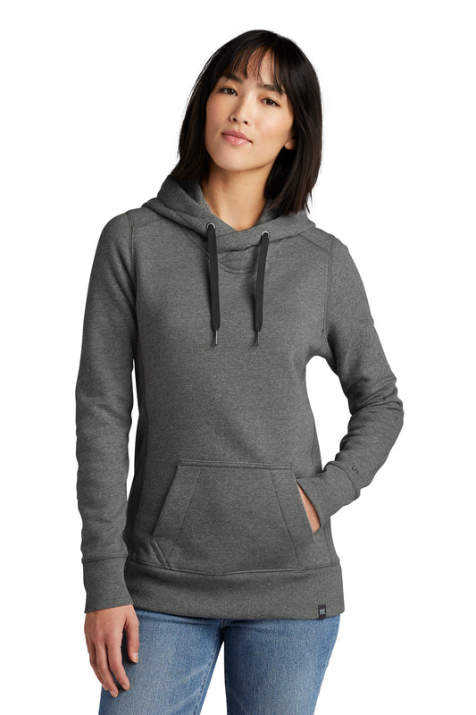 New Era  Women's French Terry Pullover Hoodie. LNEA500 Black Twist