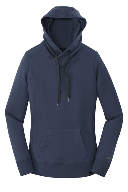 New Era  Women's French Terry Pullover Hoodie. LNEA500 True Navy
