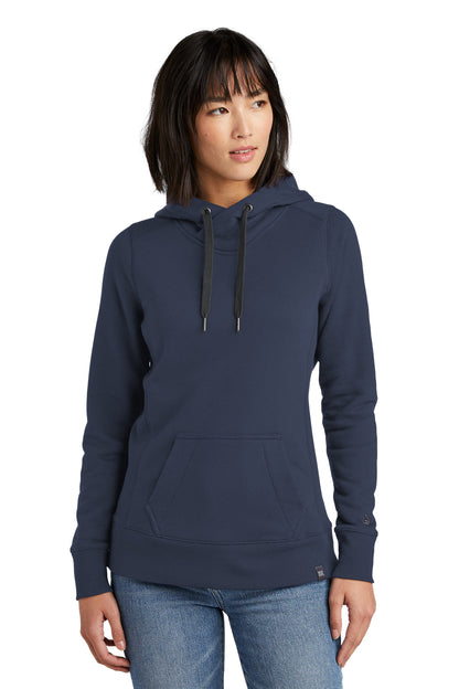 New Era  Women's French Terry Pullover Hoodie. LNEA500 True Navy