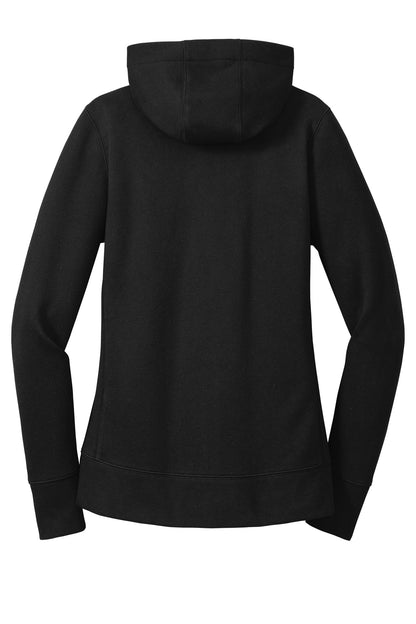 New Era  Women's French Terry Full-Zip Hoodie. LNEA502 Black