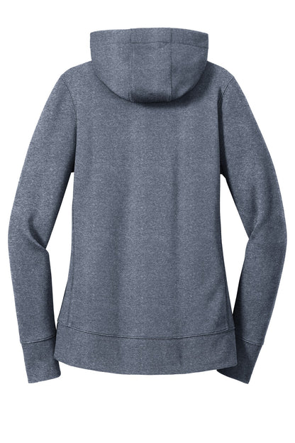New Era  Women's French Terry Full-Zip Hoodie. LNEA502 True Navy Twist