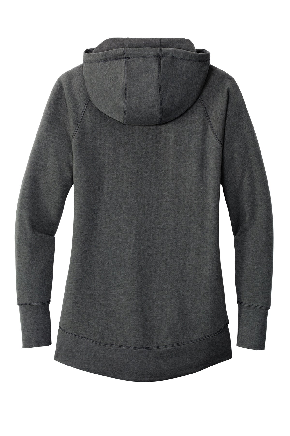 New Era  Women's Tri-Blend Fleece Pullover Hoodie. LNEA510 Black Heather