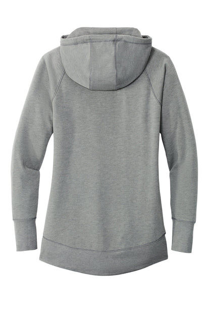 New Era  Women's Tri-Blend Fleece Pullover Hoodie. LNEA510 Shadow Grey Heather