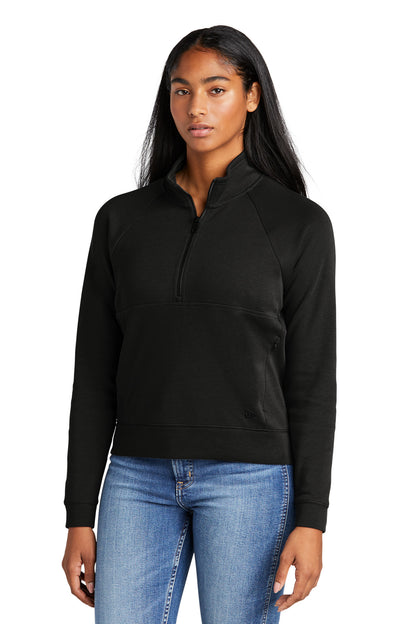 New Era Women's STS 1/2-Zip LNEA541 Black