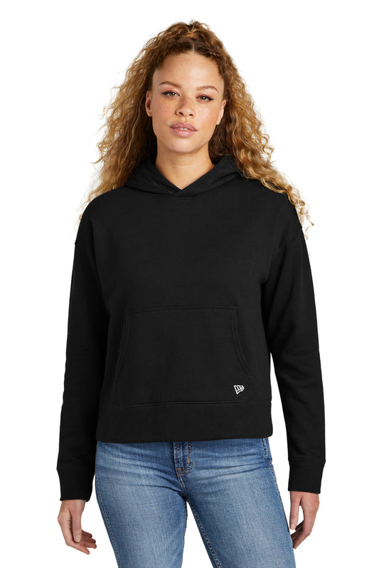 New Era Women's Comeback Fleece Pullover Hoodie LNEA550 Black