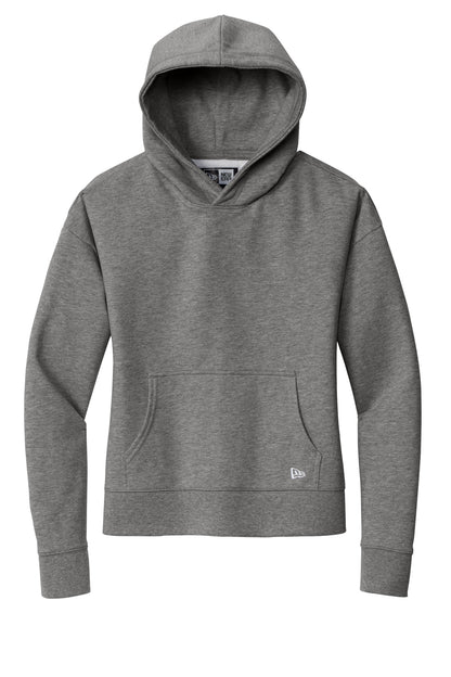 New Era Women's Comeback Fleece Pullover Hoodie LNEA550 Dark Heather Grey