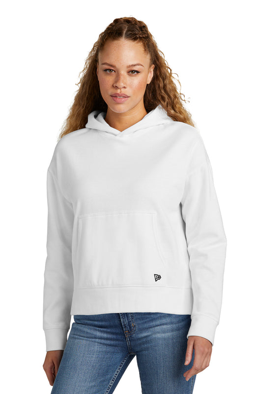 New Era Women's Comeback Fleece Pullover Hoodie LNEA550 White