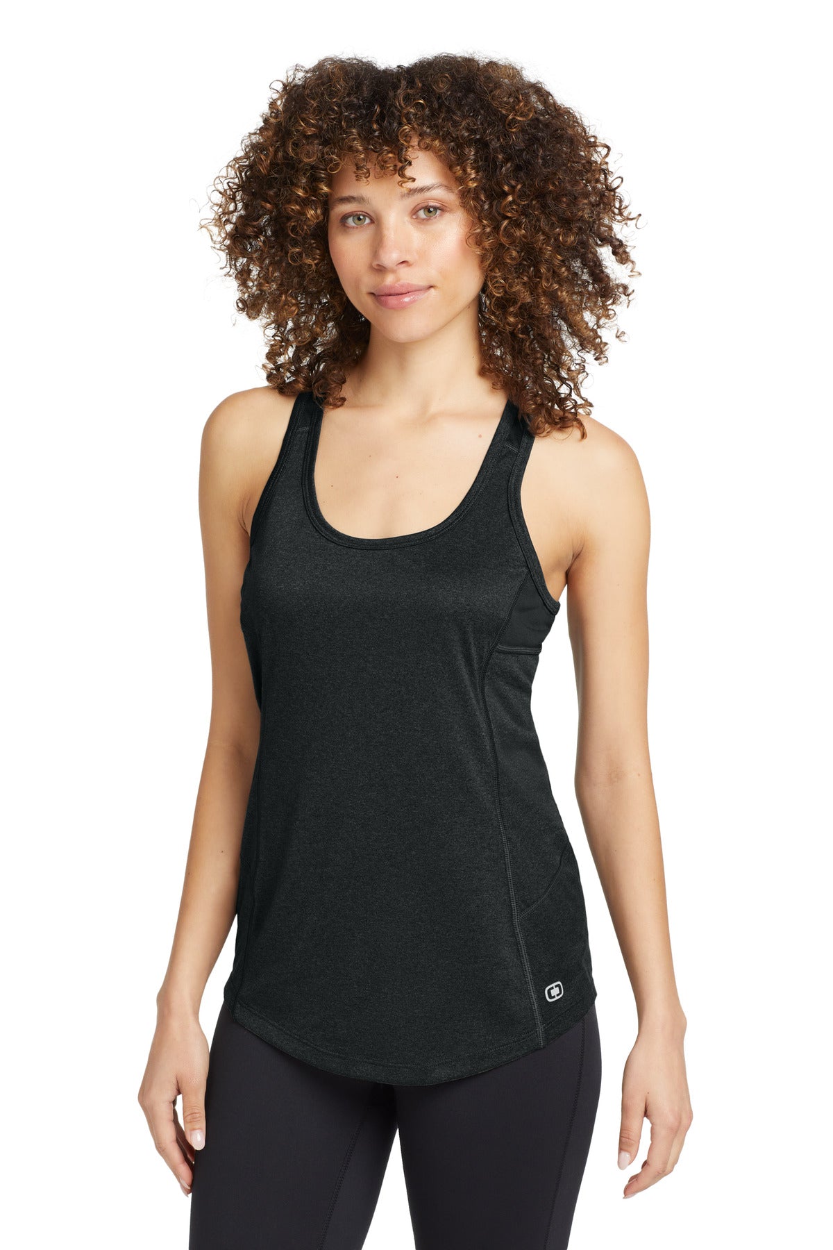 OGIO Women's Racerback Pulse Tank LOE322 Blacktop