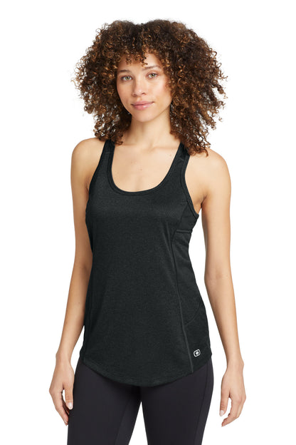 OGIO Women's Racerback Pulse Tank LOE322 Blacktop