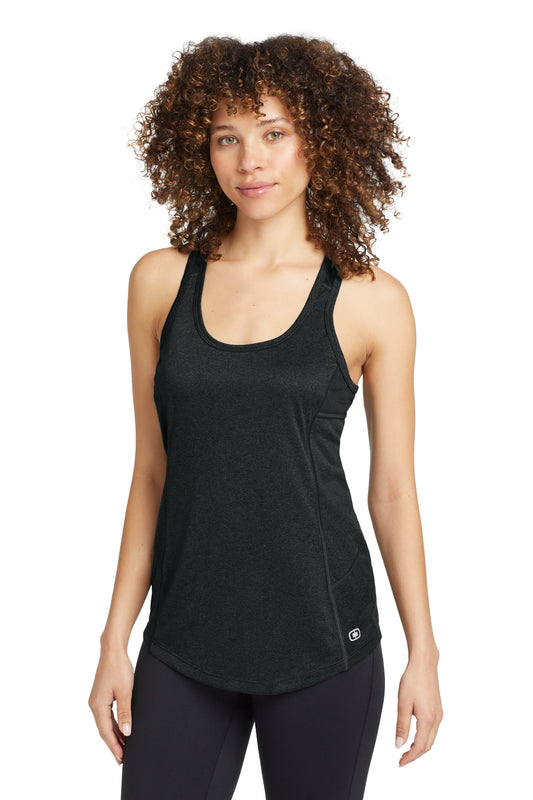 OGIO Women's Racerback Pulse Tank LOE322 Blacktop