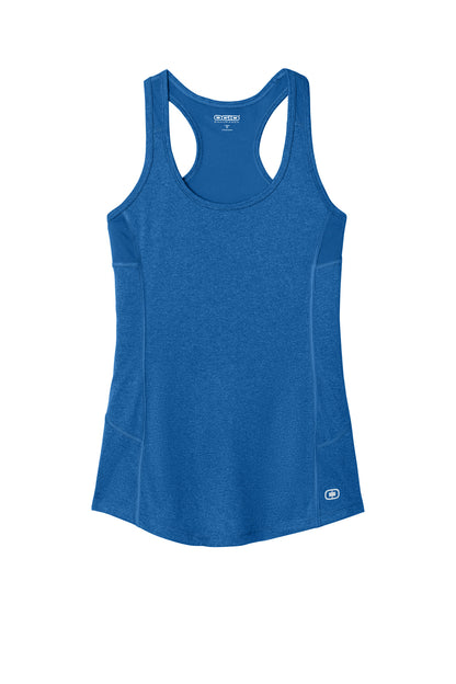 OGIO Women's Racerback Pulse Tank LOE322 Electric Blue