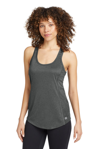 OGIO Women's Racerback Pulse Tank LOE322 Gear Grey