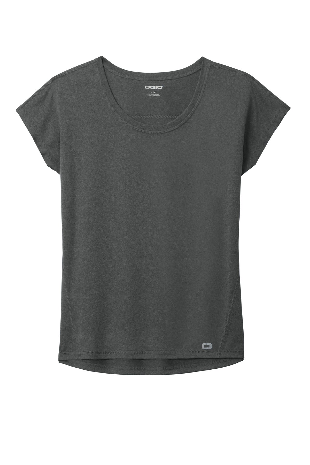 OGIO Women's Pulse Dolman Tee LOE324 Gear Grey