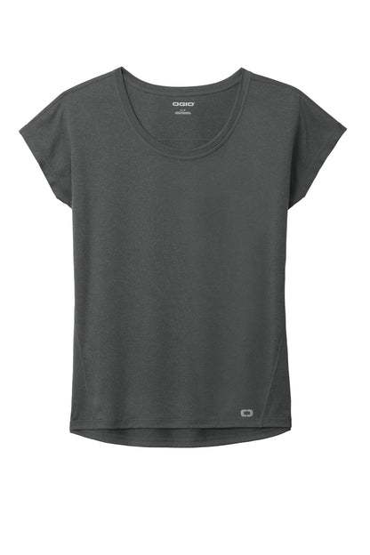 OGIO Women's Pulse Dolman Tee LOE324 Gear Grey