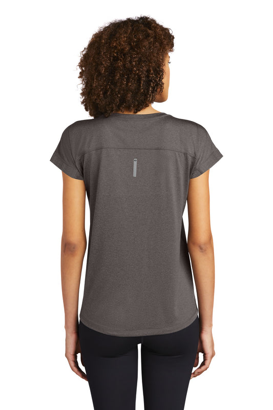 OGIO Women's Pulse Dolman Tee LOE324 Gear Grey