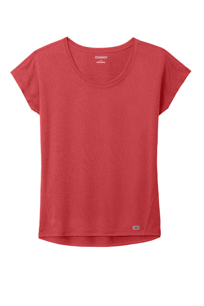 OGIO Women's Pulse Dolman Tee LOE324 Pink Rogue