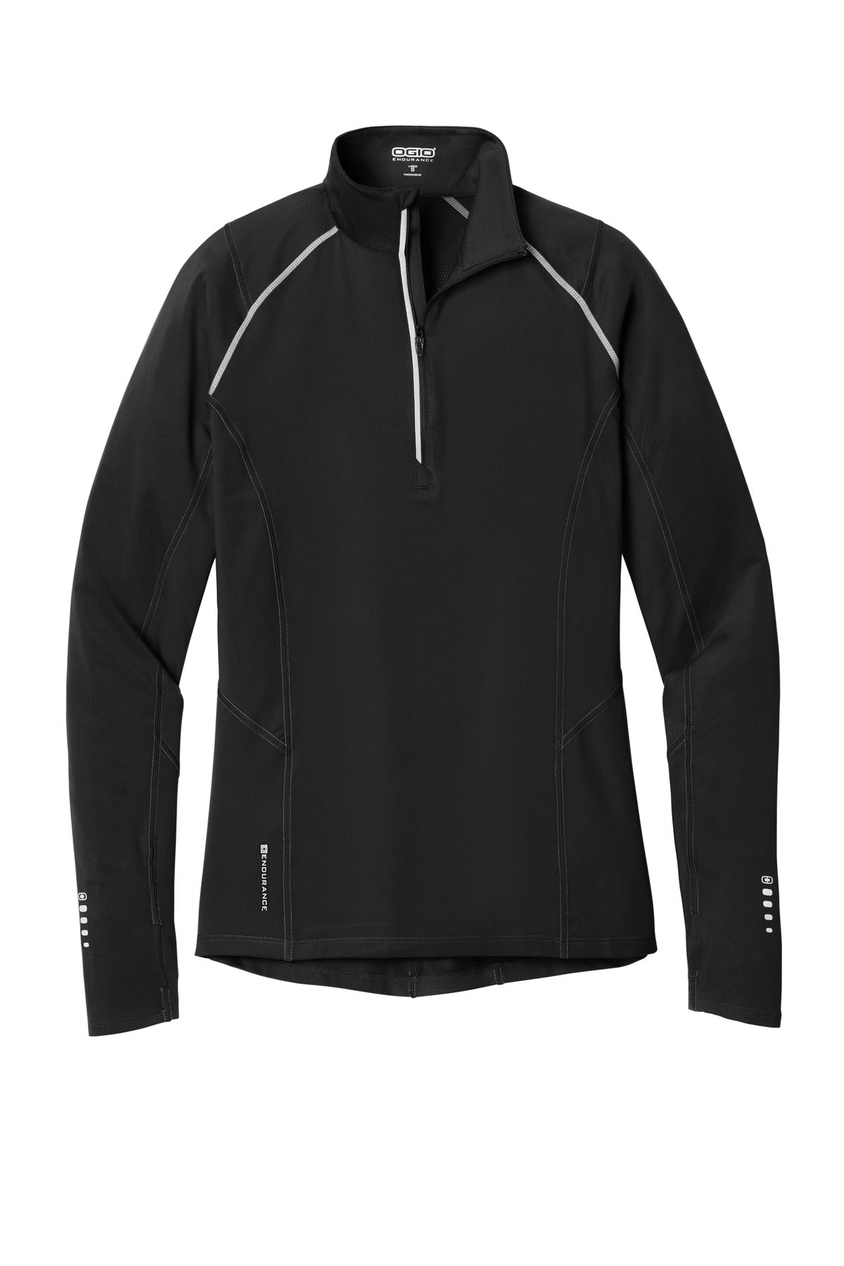 OGIO Women's Nexus 1/4-Zip Pullover LOE335 Blacktop