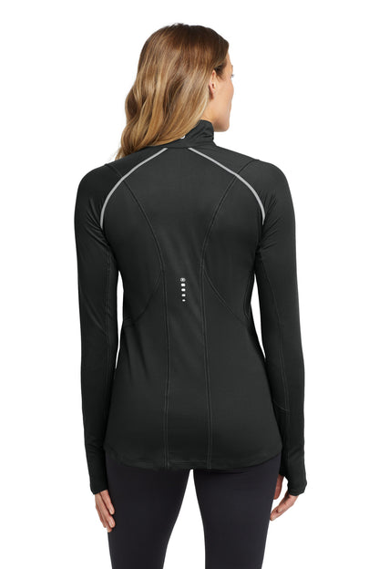 OGIO Women's Nexus 1/4-Zip Pullover LOE335 Blacktop