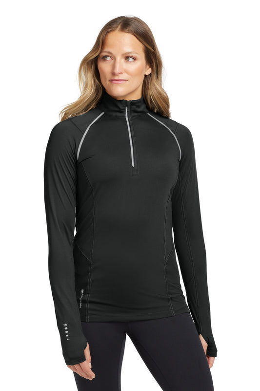 OGIO Women's Nexus 1/4-Zip Pullover LOE335 Blacktop