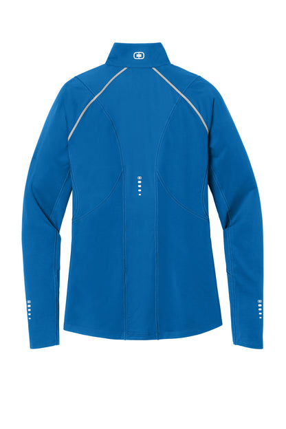 OGIO Women's Nexus 1/4-Zip Pullover LOE335 Electric Blue