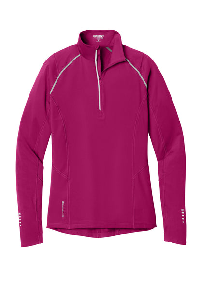 OGIO Women's Nexus 1/4-Zip Pullover LOE335 Flush Pink