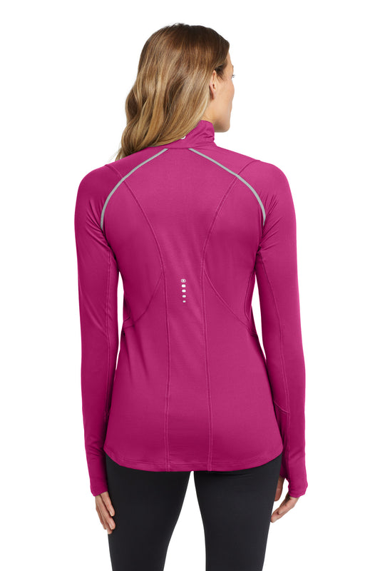 OGIO Women's Nexus 1/4-Zip Pullover LOE335 Flush Pink
