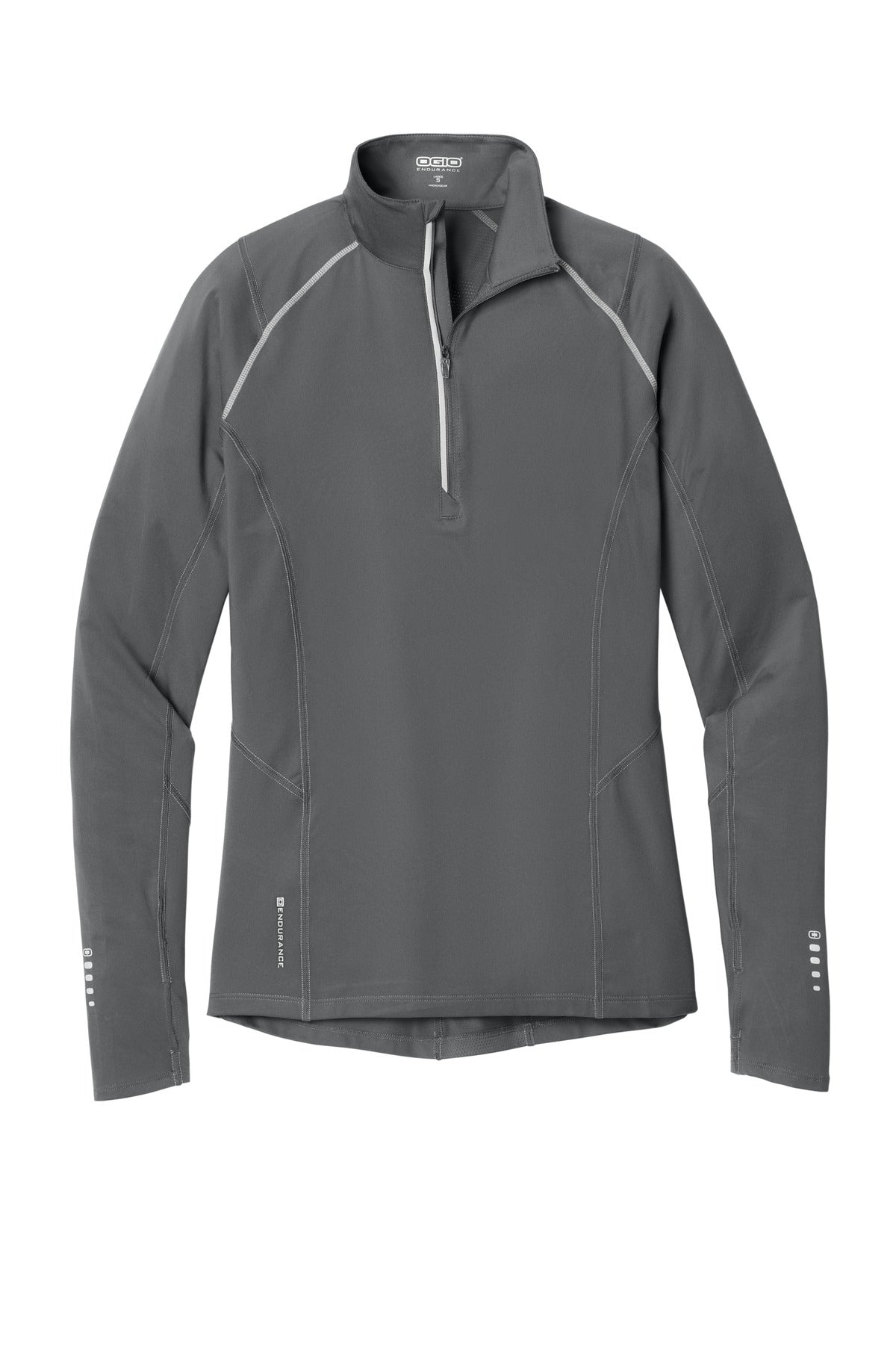 OGIO Women's Nexus 1/4-Zip Pullover LOE335 Gear Grey