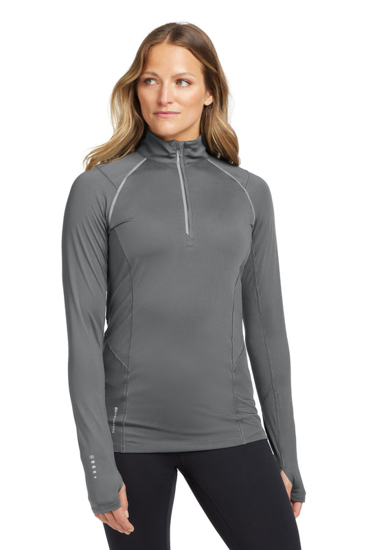 OGIO Women's Nexus 1/4-Zip Pullover LOE335 Gear Grey