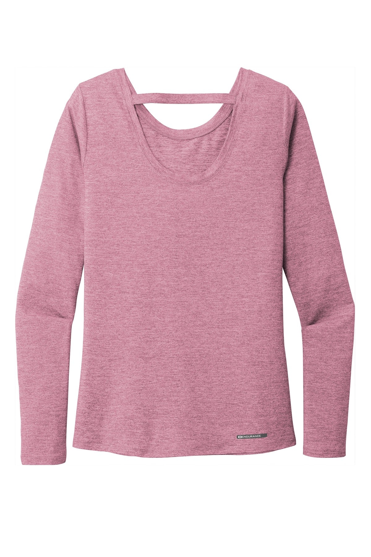 OGIO Women's Force Long Sleeve Tee LOE340 Lilac Heather