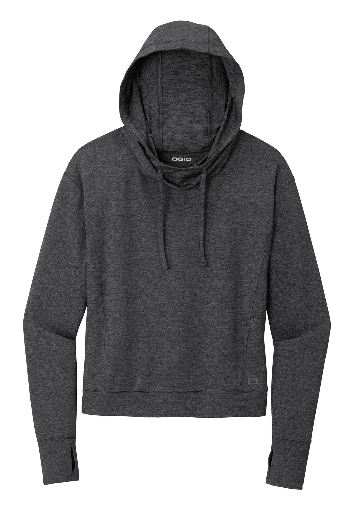 OGIO Women's Force Hoodie LOE342 Blacktop Heather