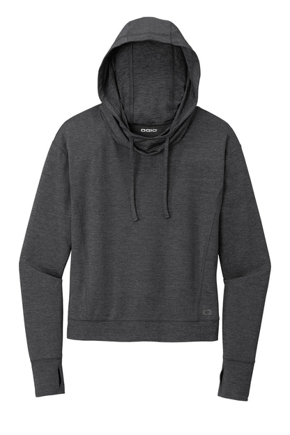 OGIO Women's Force Hoodie LOE342 Blacktop Heather