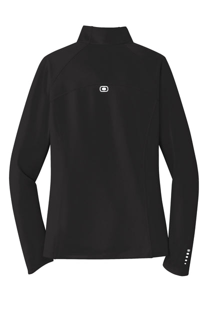 OGIO Women's Radius Full-Zip LOE551 Blacktop